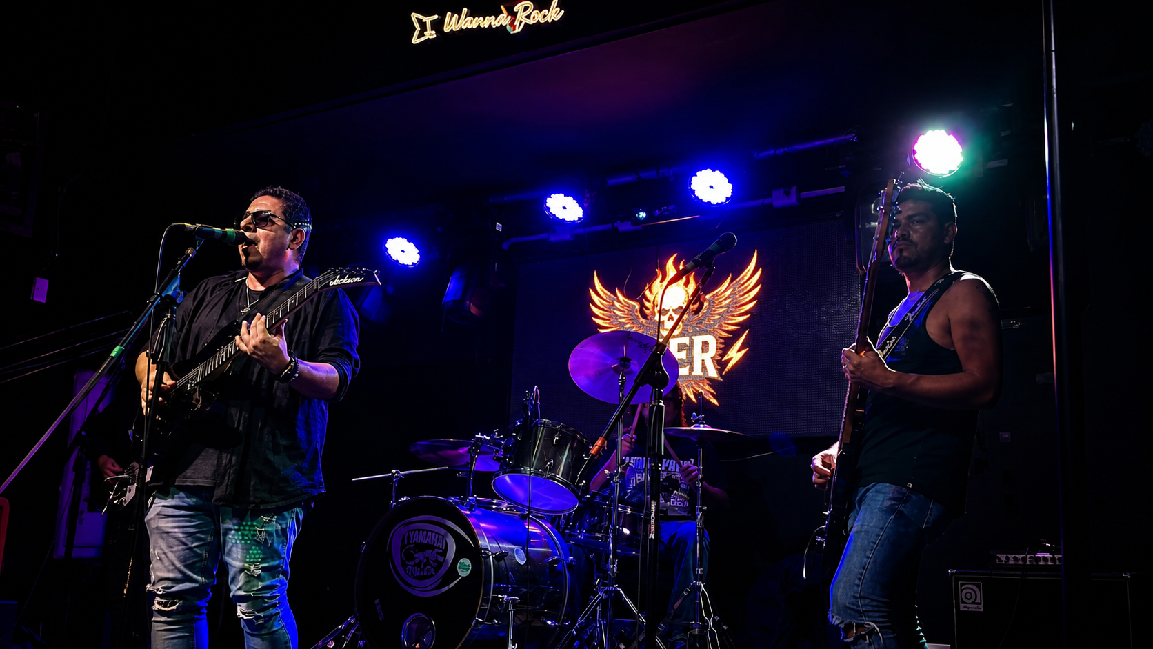 Mike, Rick y OG en directo